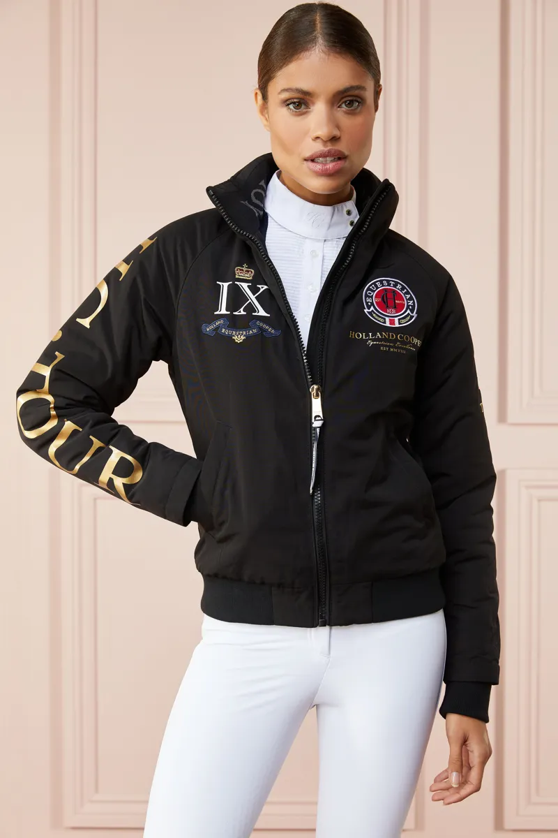 Holland Cooper Team HC Jacket Ladies in Black